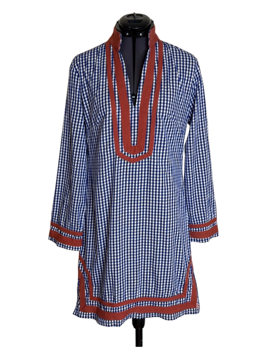 Castaway Nantucket Gingham Tunic Dress